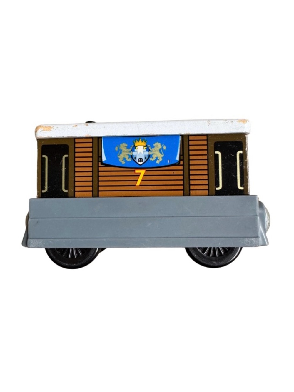 Royal Crest Toby Train Thomas & Friends Wooden Railway Magnetic Connections